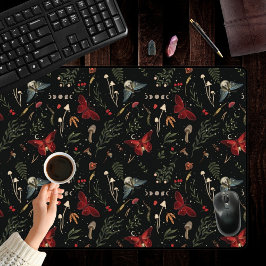 Witchy Botanical Desk Mat Schreibtischunterlage