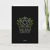 Witchy Brew Halloween Greetings Card Karte (Rückseite)