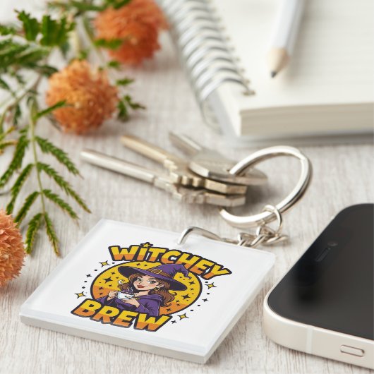 Witchy Brew Schlüsselanhänger (Vorderseite rechts)