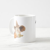 Witchy Bunny & Jack O' Lantern Hoppy Halloween Kaffeetasse (Vorderseite Links)