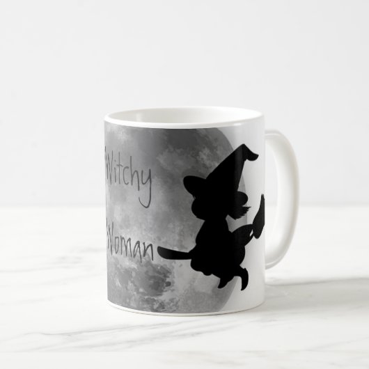 Witchy & Caffeinated Kaffeetasse (VorderseiteRechts)