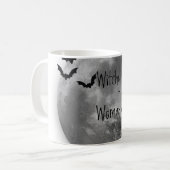 Witchy & Caffeinated Kaffeetasse (Vorderseite Links)