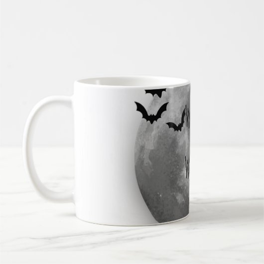 Witchy & Caffeinated Kaffeetasse (Links)