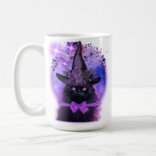 Witchy Cat Kaffeetasse (Links)