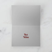 Witchy Christmas Feiertagskarte (Innenseite)