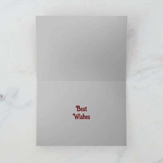 Witchy Christmas Feiertagskarte (Innenseite)