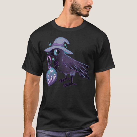 Witchy Crow T-Shirt (Vorderseite)