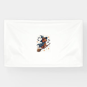 Witchy Dackel Delight Banner
