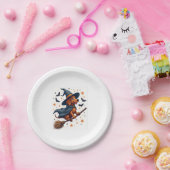 Witchy Dackel Delight Pappteller (Party)