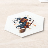 Witchy Dackel Delight Untersetzer (angewinkelt)