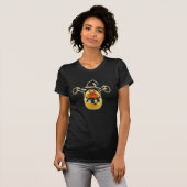 Witchy Ducky (orange Mond-Steigen) T-Shirt (Vorne ganz)