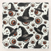 Witchy Eyes Glasuntersetzer (Vorderseite)
