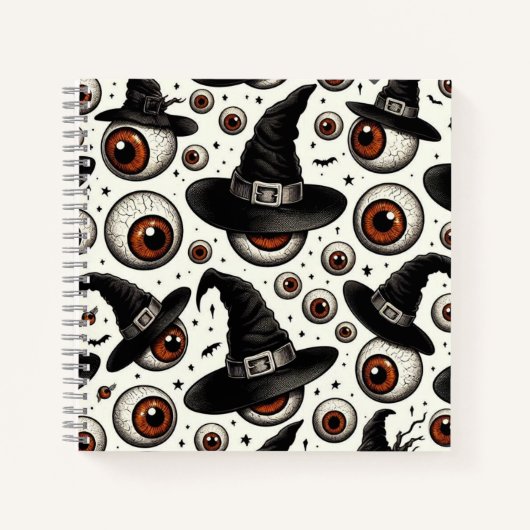 Witchy Eyes Notizblock (Vorderseite)