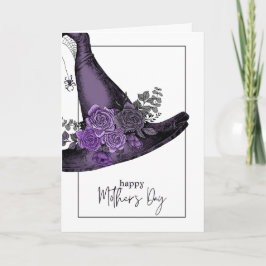 Witchy Floral Mother Day Gruß Feiertagskarte