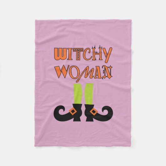 WITCHY FRAMAN FLEECEDECKE (Vorderseite)