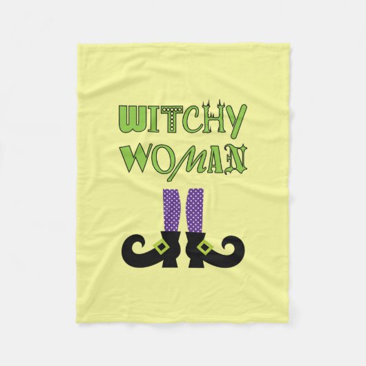 WITCHY FRAMAN FLEECEDECKE (Vorderseite)