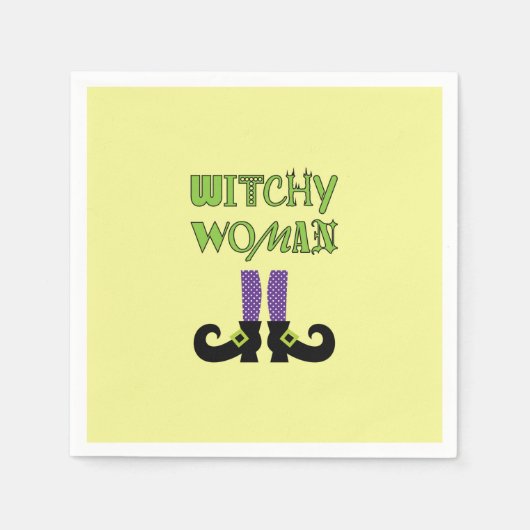 WITCHY FRAMAN SERVIETTE (Vorderseite)