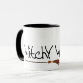 witchy Frau Tasse (Vorderseite Links)
