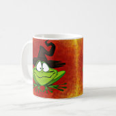 Witchy Frog Coffee Tasse (Vorderseite Links)