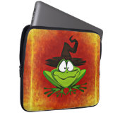 Witchy Frog Laptopschutzhülle (Vorne Rechts)