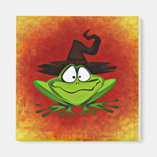 Witchy Frog Magnet (Vorne)