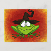 Witchy Frog Postkarte (Vorderseite)