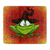Witchy Frog Schneidebrett (Vorderseite)