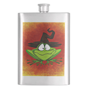 Witchy Frosch Flachmann