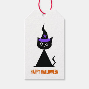 Witchy +{ halloween }+ Cat Geschenkanhänger