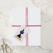 Witchy +{ halloween }+ Cat Geschenkanhänger (Mit Garn)