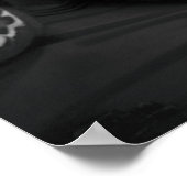 Witchy Halloween Coloring Poster (Ecke)