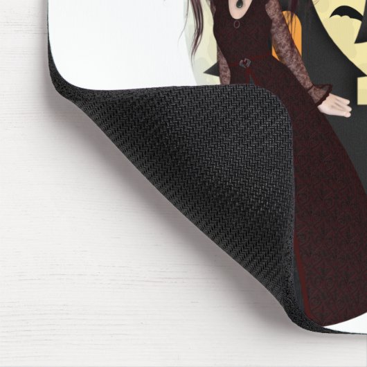 Witchy Halloween Mousepad (Ecke)