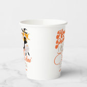 Witchy Hocus Pocus Martini fokussiert Halloween Pappbecher (Links)