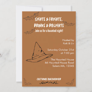 Witchy Invite Einladung