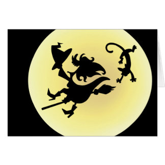 Witchy Karte (freier Raum nach innen)