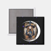 Witchy Kitchen Magnet (Vorderseite/Rückseite)