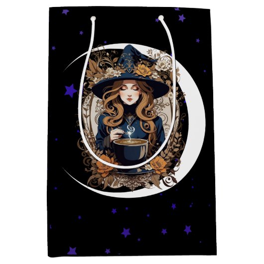 Witchy Kitchen Mittlere Geschenktüte (Vorderseite)