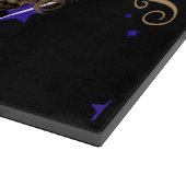 Witchy Kitchen Personalisiert Schneidebrett (Ecke)