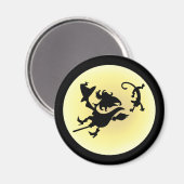 Witchy Magnet (Vorderseite/Rückseite)