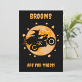 Witchy Mama -gold Feiertagskarte (Stehend Vorderseite)