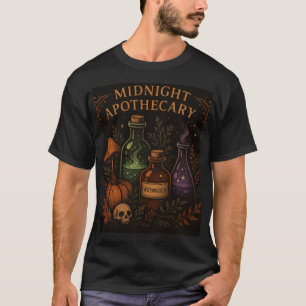 Witchy Midnight Apothecary Shirt - Potion & Herb S