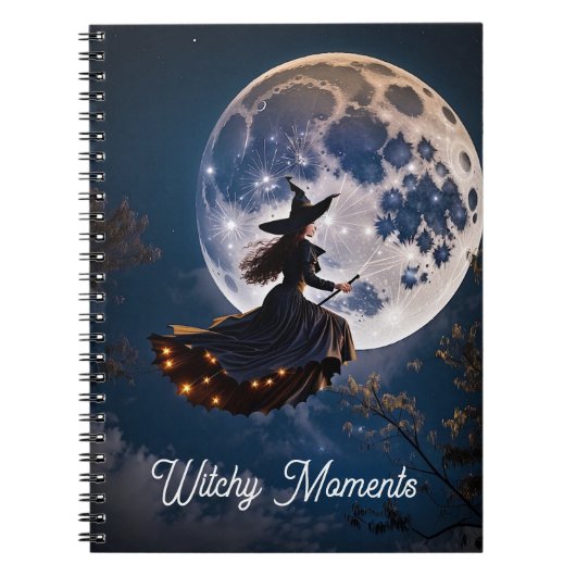 Witchy Moments Notebook Notizblock (Vorderseite)