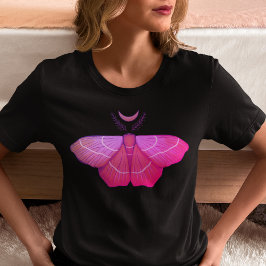 Witchy Moth Lila Magon Butterfly Tri-Blend Shirt