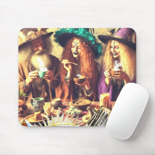 Witchy Mousepad (Mit Mouse)