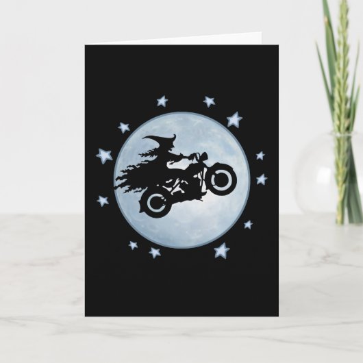 Witchy Mutter Karte (Vorderseite)
