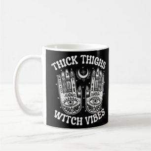 Witchy October Vibes T - Shirt Halloween T-Shirt Kaffeetasse