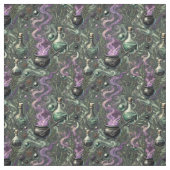 Witchy Pattern-Cauldron und Potion Design Stoff (Muster)