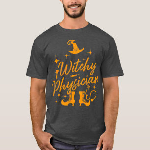 Witchy Physician bester witziger Arzt Geschenk T-Shirt