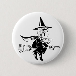 Witchy-Poo-Button Button