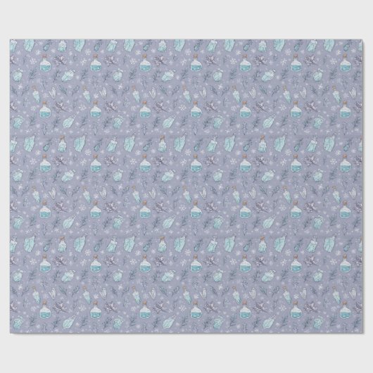 Witchy Potion Bottles Geschenkpapier (Flach)